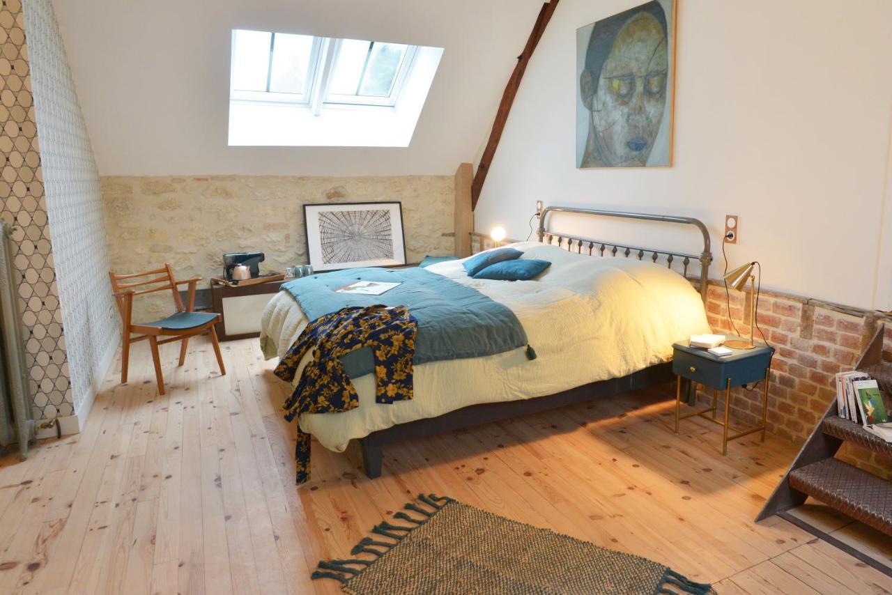 Bed and Breakfast L'Artelier Dans Ma Cour Hermonville Экстерьер фото